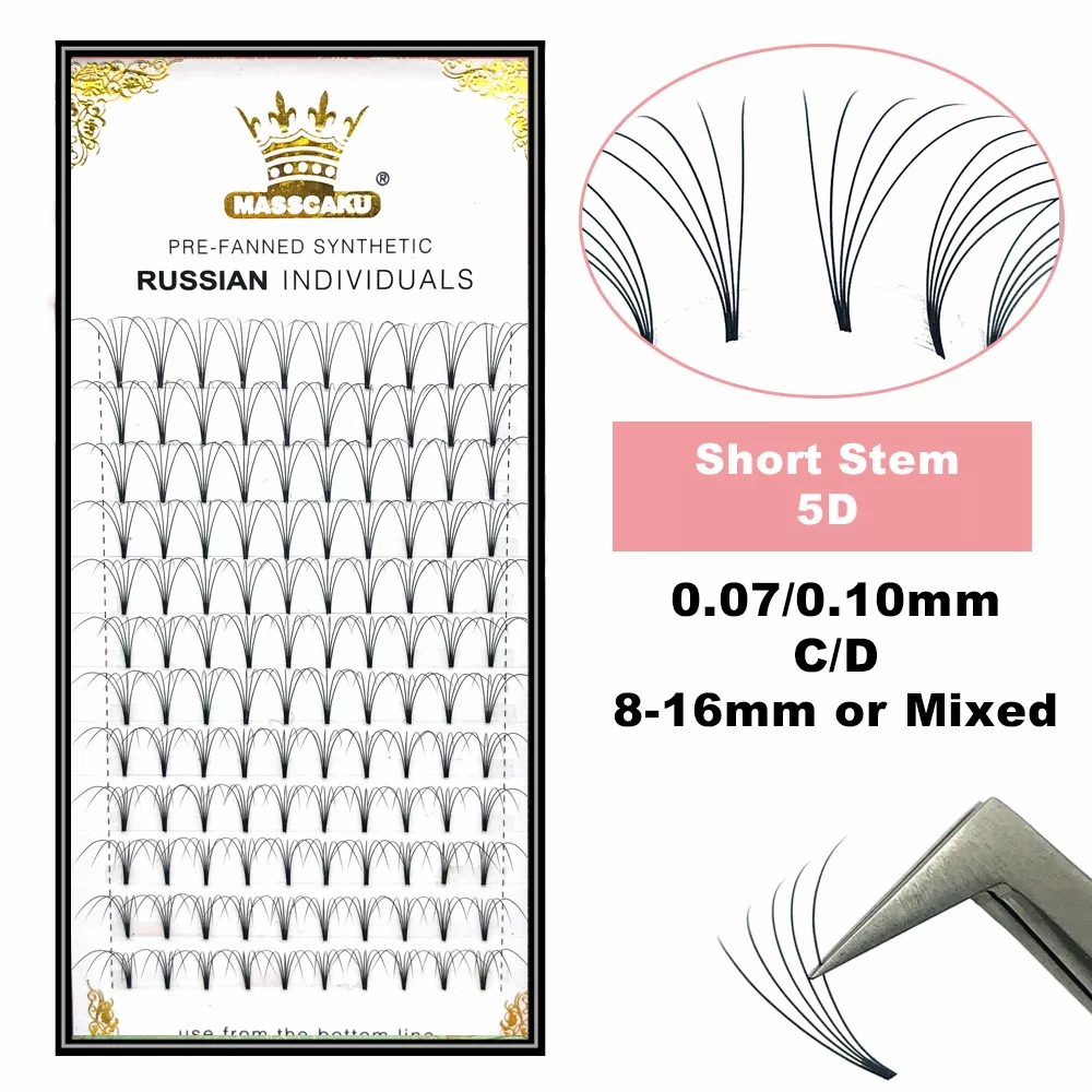 Individual Lash Tray - MASSCAKU-extensiones de pestañas de tallo corto,