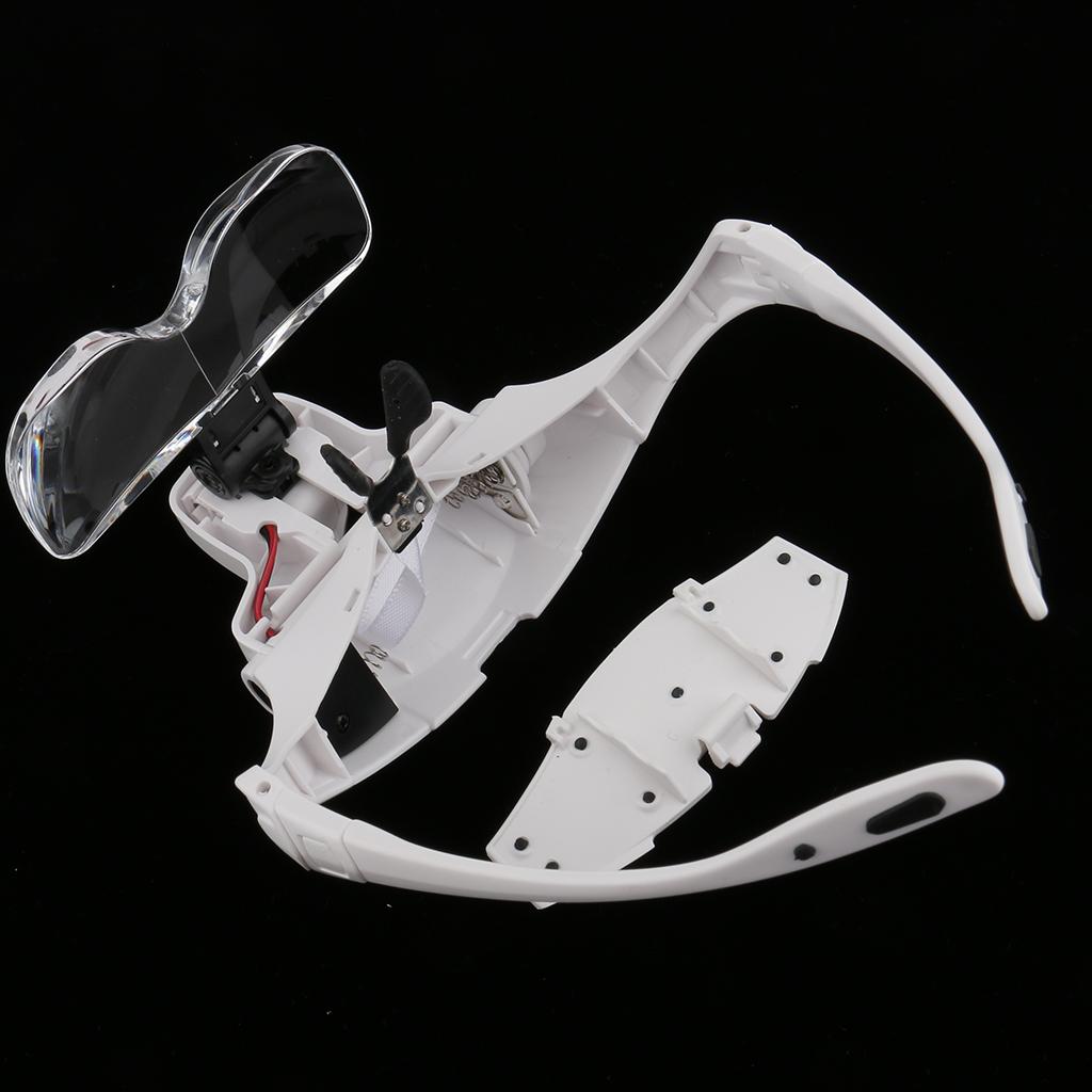 Eyelash Extension With Glasses - Lentes de Aumento con Luz LED