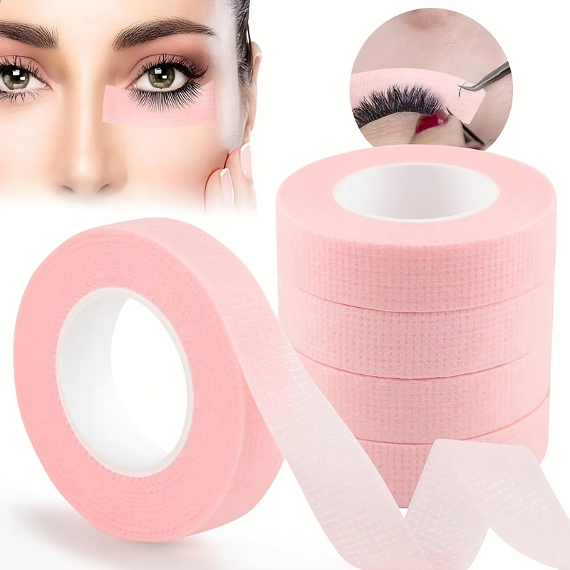 Eyelash Extension Eyeliner - 3 rollos de cinta microporosa para