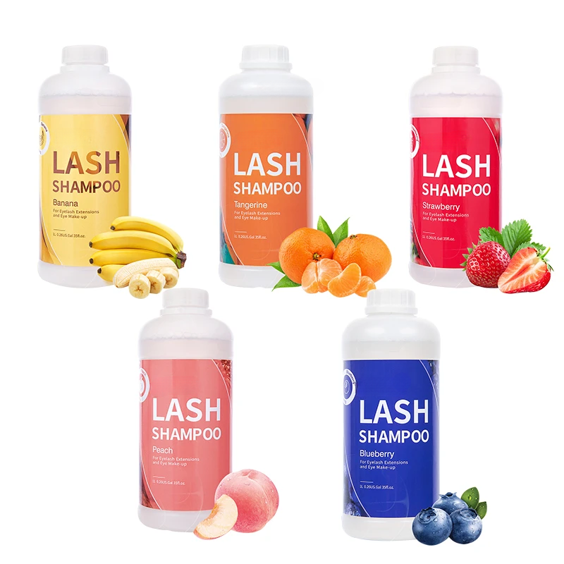 Eyelash Extension Foam Cleanser - 1L limpiador de pestañas espuma champú