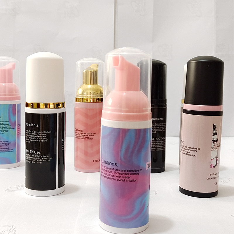 Eyelash Extension Foam Cleanser - Kit de cepillo de champú para