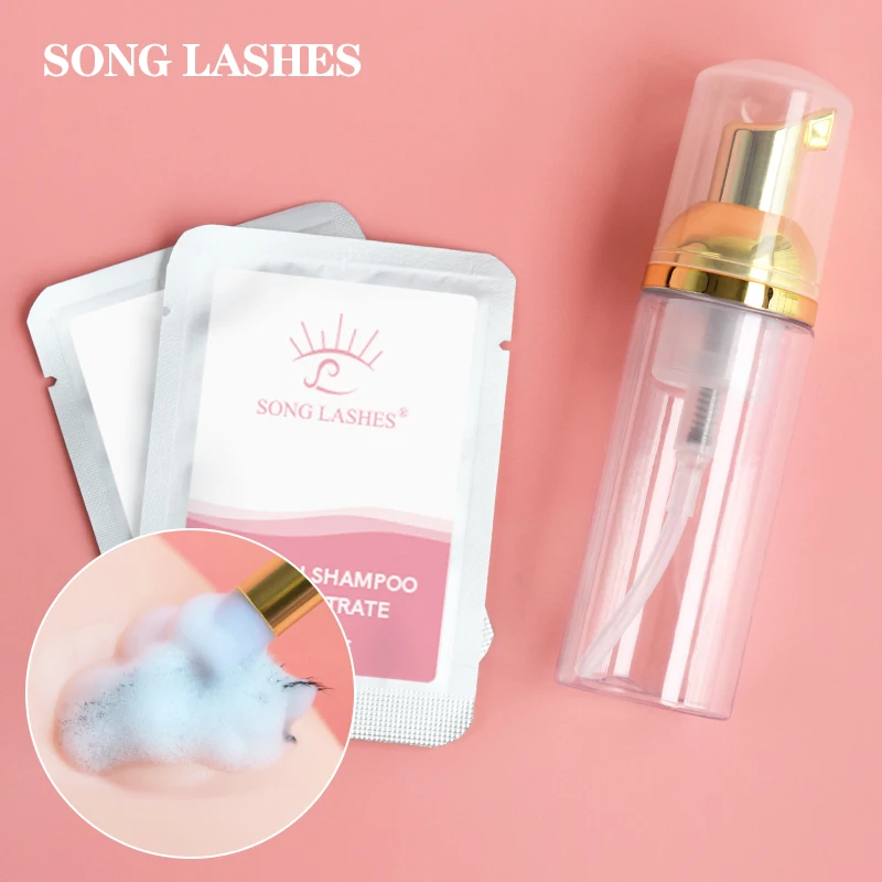 Eyelash Extension Foam Cleanser - SongLash Champú Concentrado para Pestañas de