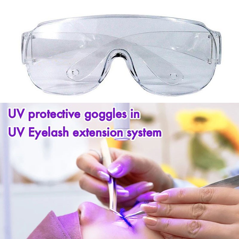 Eyelash Extension With Glasses - Gafas de protección UV para pestañas