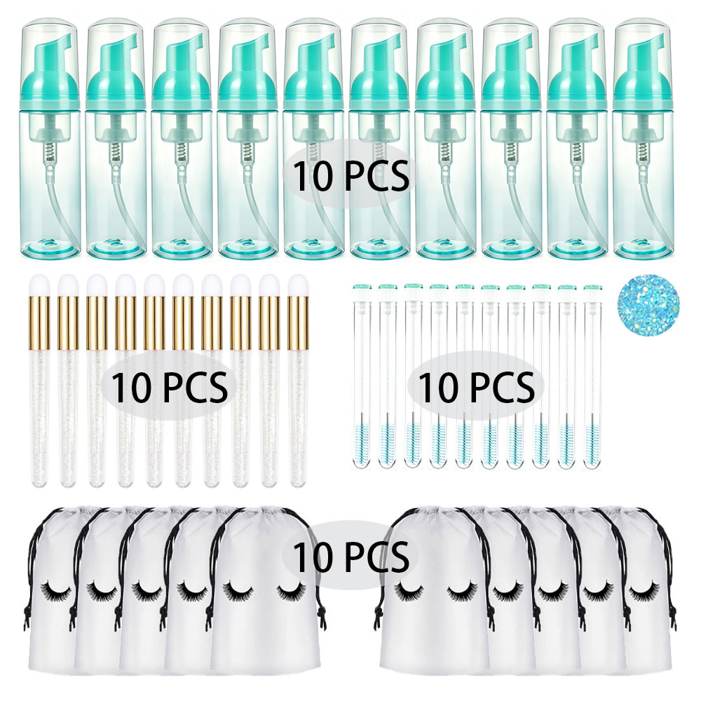 Refill Eyelash Extension - 20/40 unidades, botellas de plástico con