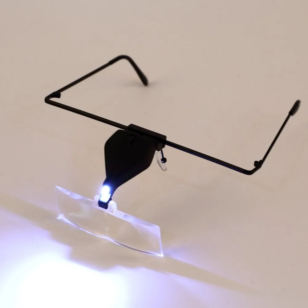 Extensión de pestañas Luz LED  - Eyelash Extension With Glasses reseña y precio