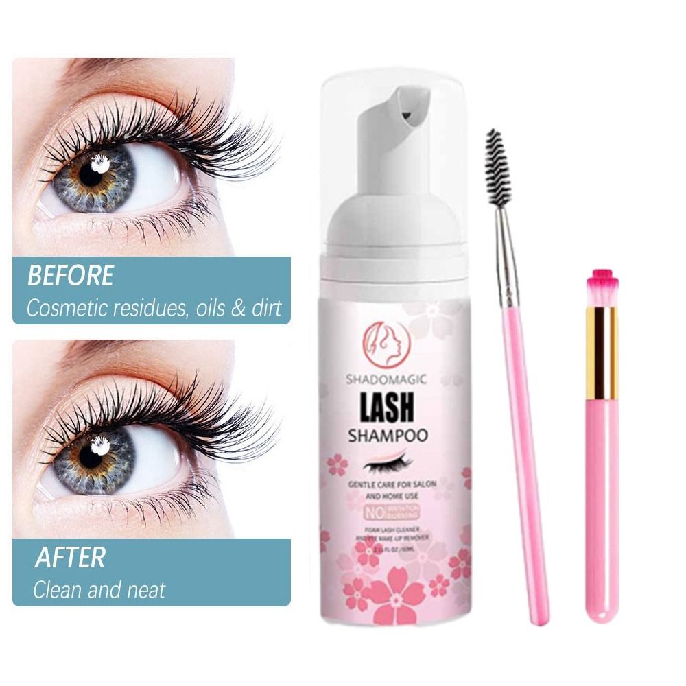 Espuma Limpiadora de Pestañas  - Eyelash Extension Foam Cleanser reseña y precio