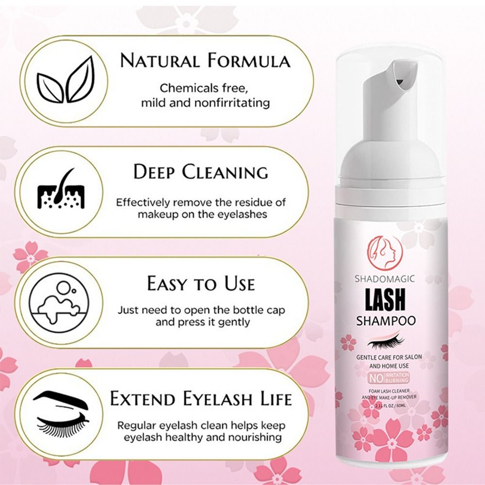 Espuma Limpiadora de Pestañas  - Eyelash Extension Foam Cleanser reseña y precio
