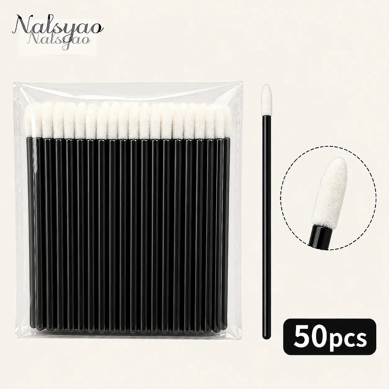 50/500 unidades de aplicadores - Eyelash Extension Eyeliner reseña y precio