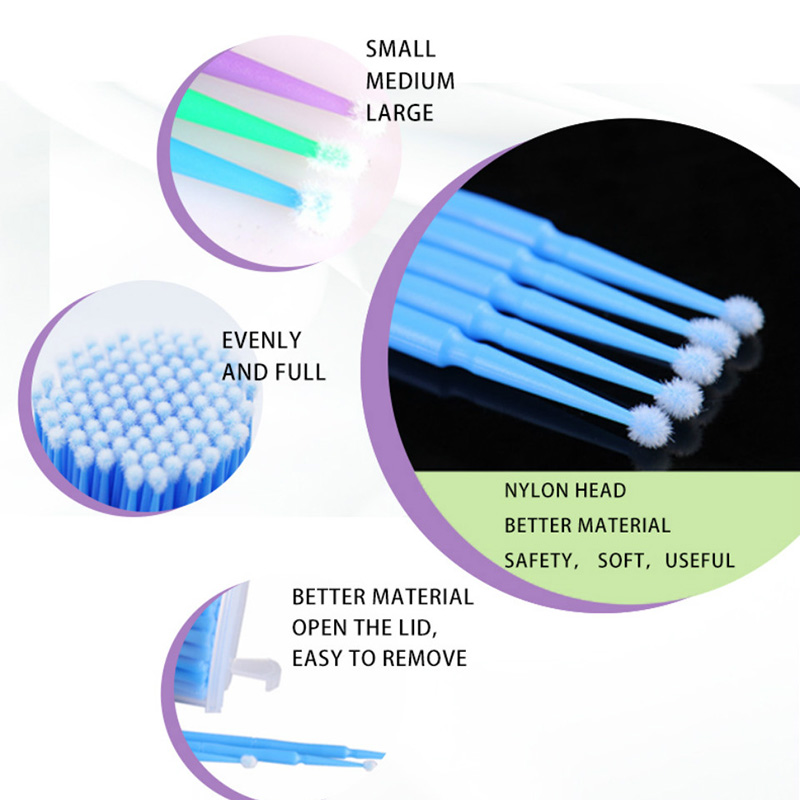 500 unidades de Hisopos de Lim - Eyelash Extension Look reseña y precio