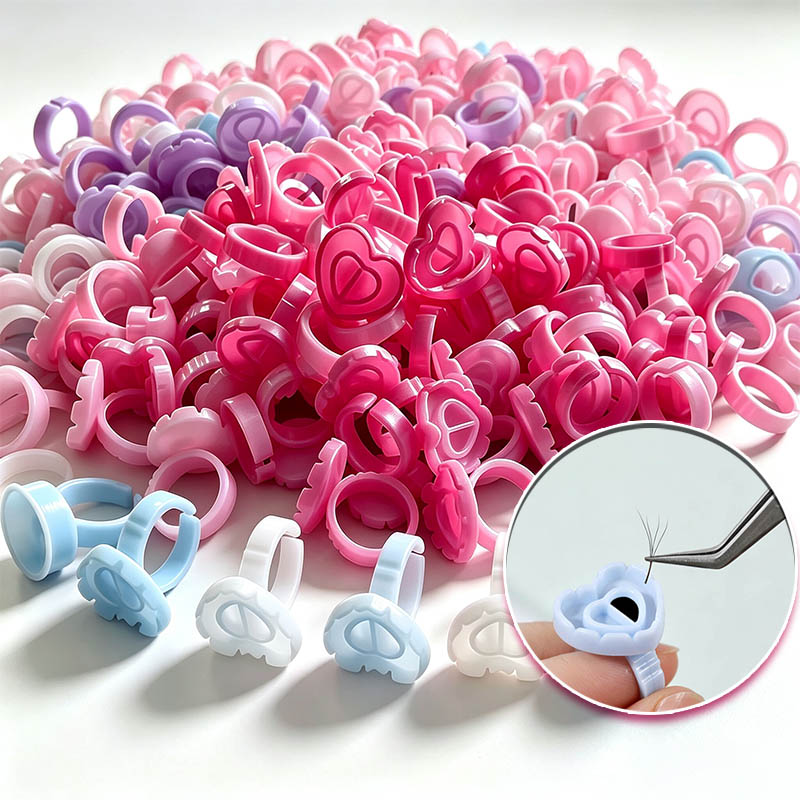 100/300/500 piezas de recipien - Refill Eyelash Extension reseña y precio