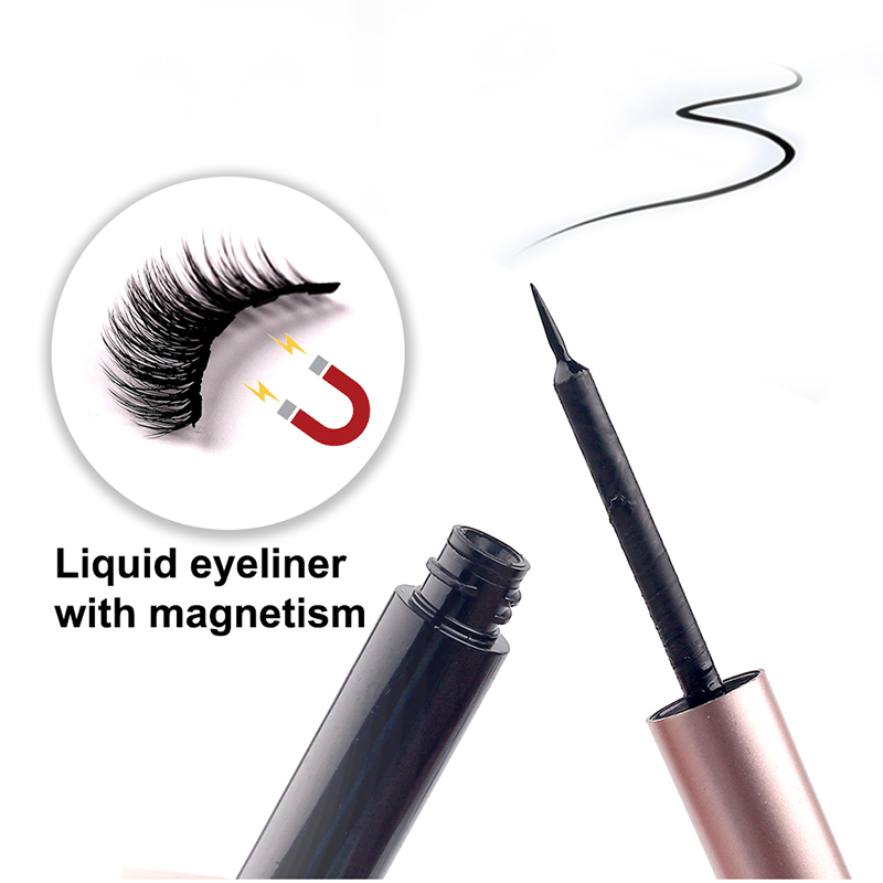 Juego de pestañas magnéticas d - Eyelash Extension Eyeliner reseña y precio