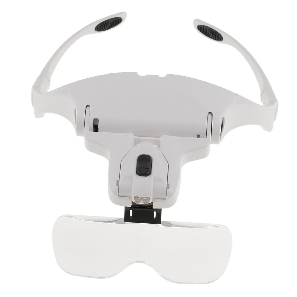 Lentes de Aumento con Luz LED  - Eyelash Extension With Glasses reseña y precio