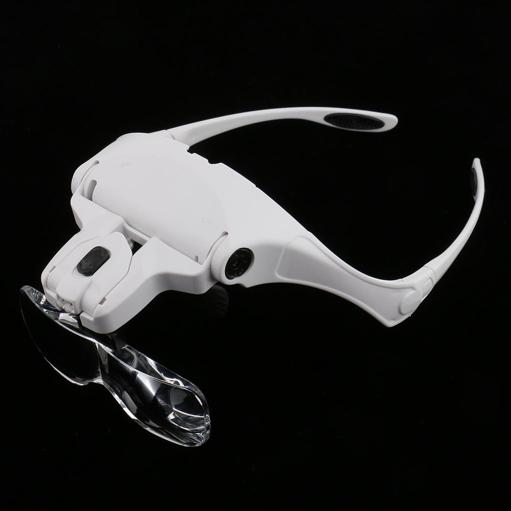 Lentes de Aumento con Luz LED  - Eyelash Extension With Glasses reseña y precio
