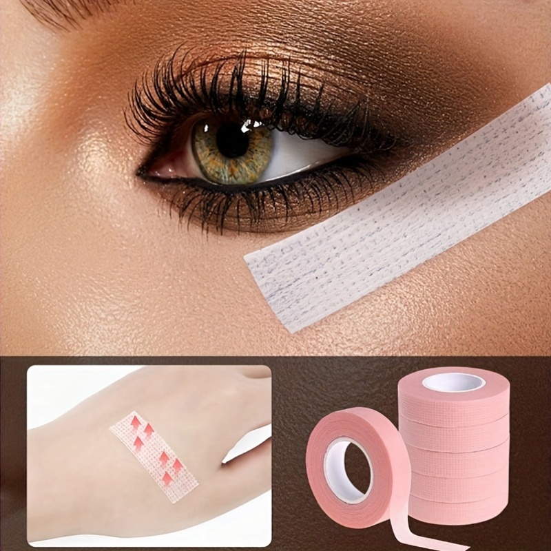 3 rollos de cinta microporosa  - Eyelash Extension Eyeliner reseña y precio