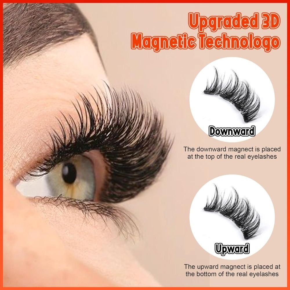 Pestañas magnéticas sin necesi - Eyelash Extension Eyeliner reseña y precio