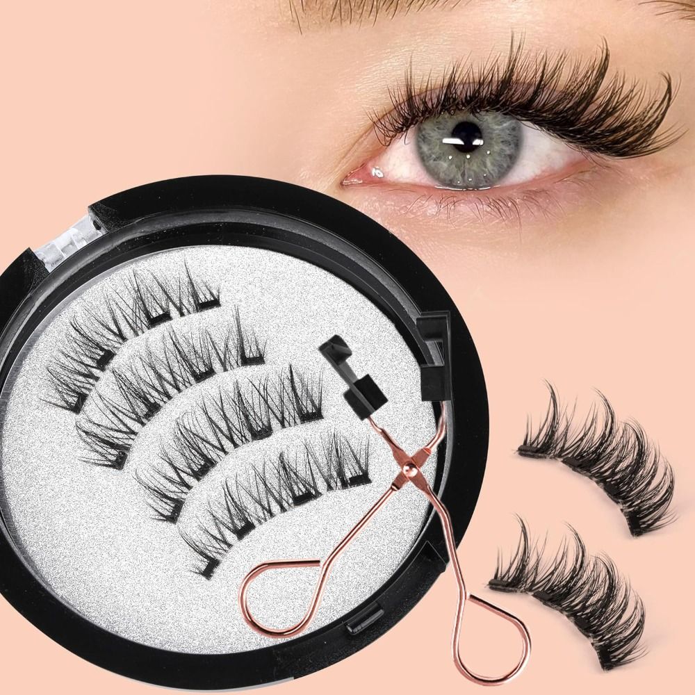 Pestañas magnéticas sin necesi - Eyelash Extension Eyeliner reseña y precio