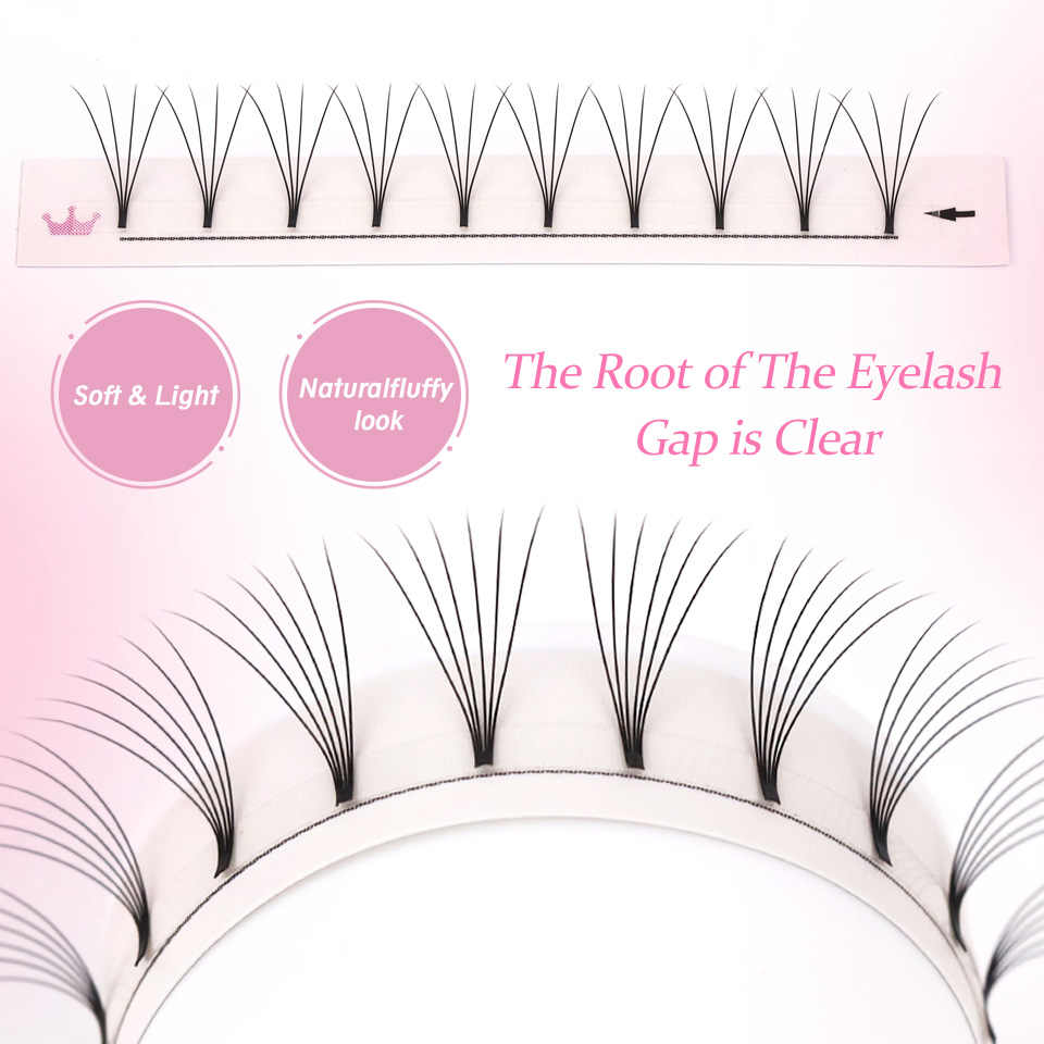 AGUUD suave Natural prefabrica - Individual Lash Tray reseña y precio