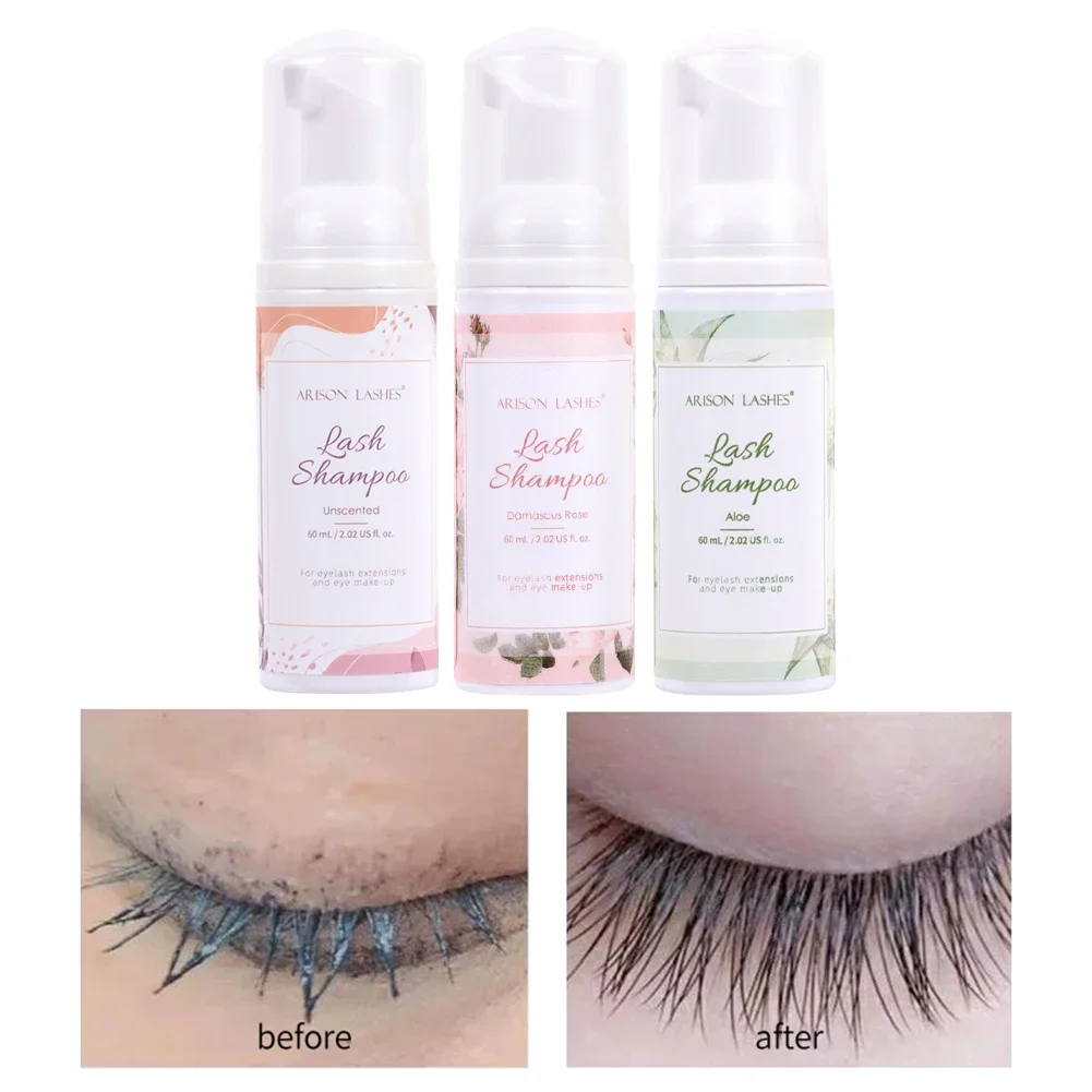 ARISON10 botellas limpiadoras  - Eyelash Extension Foam Cleanser reseña y precio