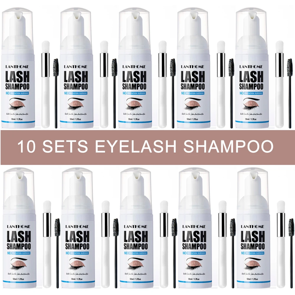 Kit de espuma de champú para e - Eyelash Extension Foam Cleanser reseña y precio