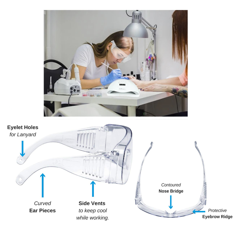 Gafas de protección UV, gafas  - Eyelash Extension With Glasses reseña y precio