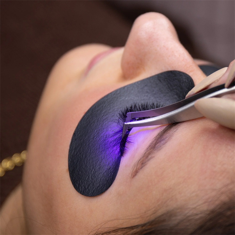 50 pares de parches negros con - Eyelash Extension With Glasses reseña y precio