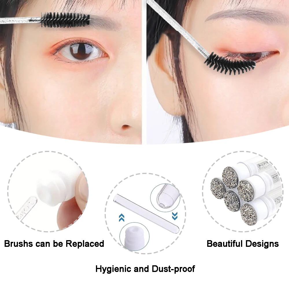 40 unids/set cepillo de botell - Eyelash Extension Foam Cleanser reseña y precio