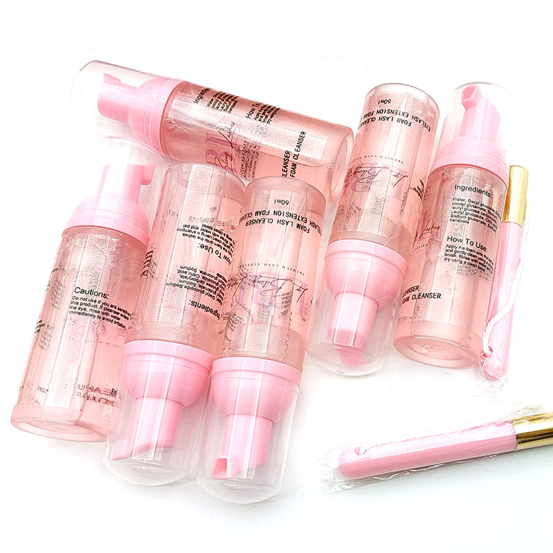 Limpiador de pestañas personal - Eyelash Extension Foam Cleanser reseña y precio
