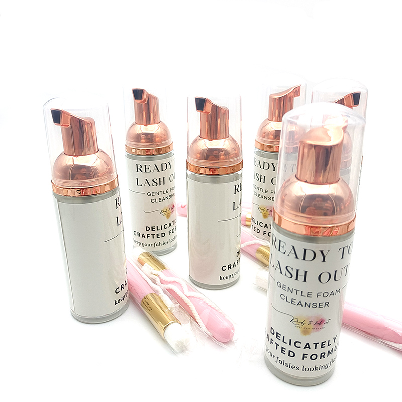 Limpiador de pestañas personal - Eyelash Extension Foam Cleanser reseña y precio