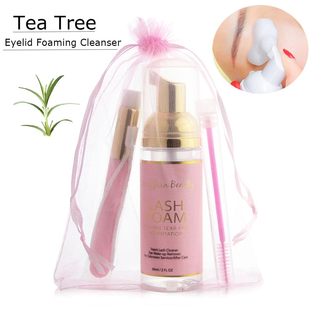 Champú de espuma no irritante  - Eyelash Extension Foam Cleanser reseña y precio