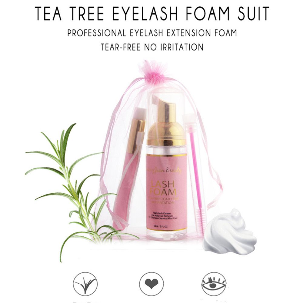Champú de espuma no irritante  - Eyelash Extension Foam Cleanser reseña y precio