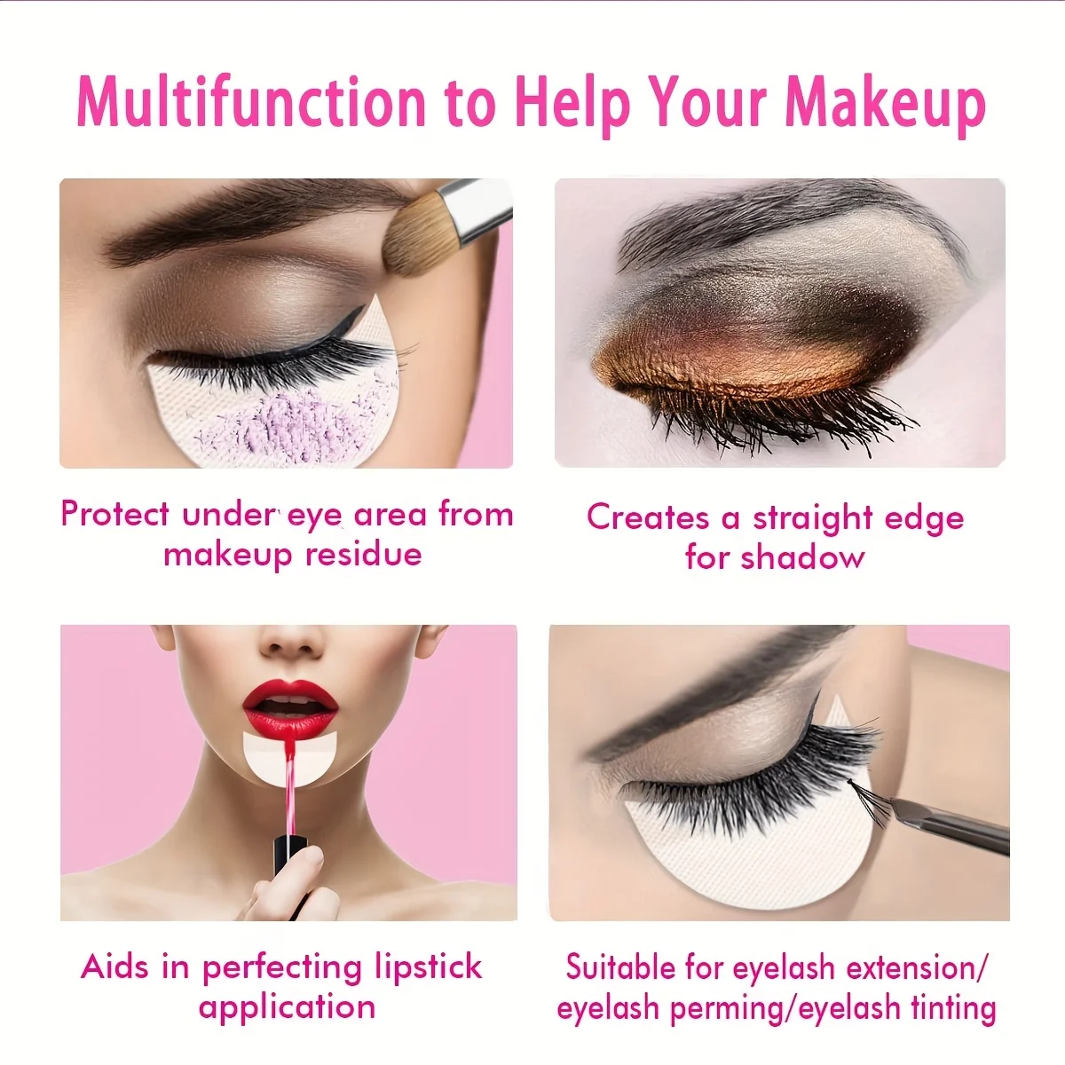 Almohadillas de Gel para delin - Eyelash Extension Eyeliner reseña y precio