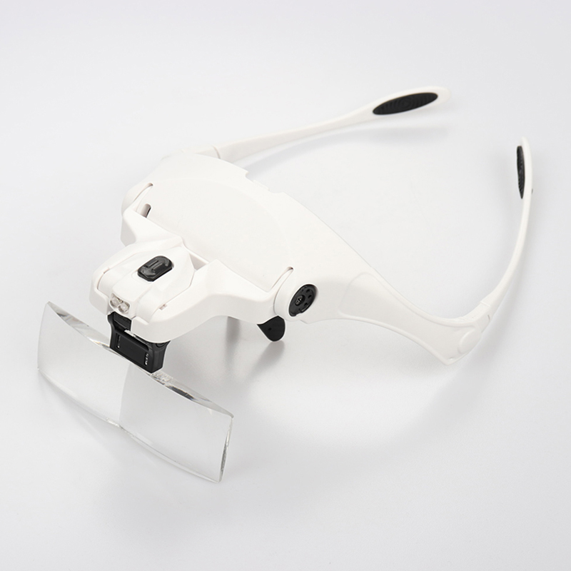 Lupas de 5 lentes, lámpara de  - Eyelash Extension With Glasses reseña y precio