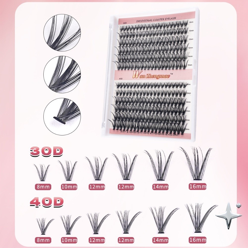 Pestañas Postizas de 8-16 mm d - Eyelash Extension Look reseña y precio