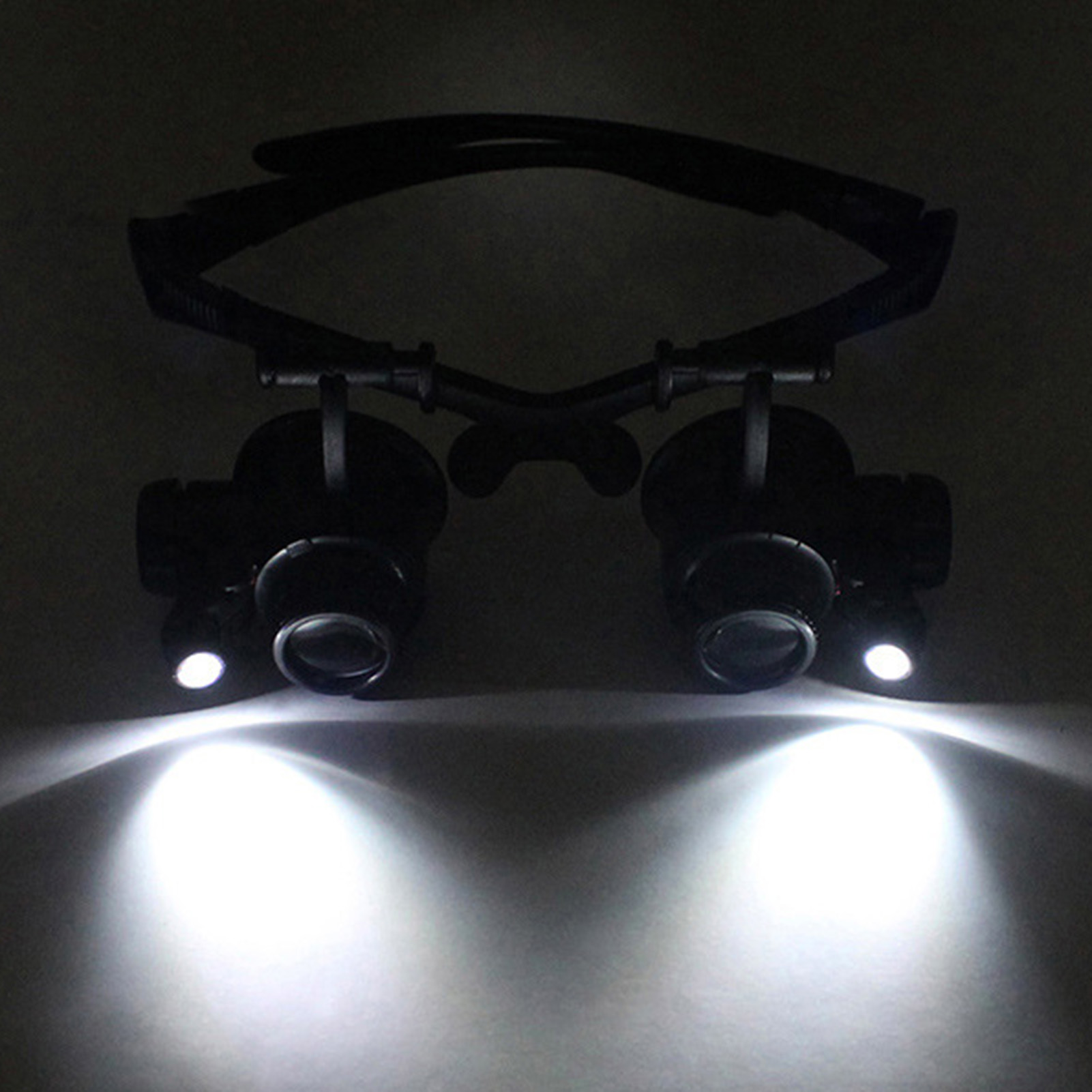 Lupas de ojos con luz LED, lup - Eyelash Extension With Glasses reseña y precio