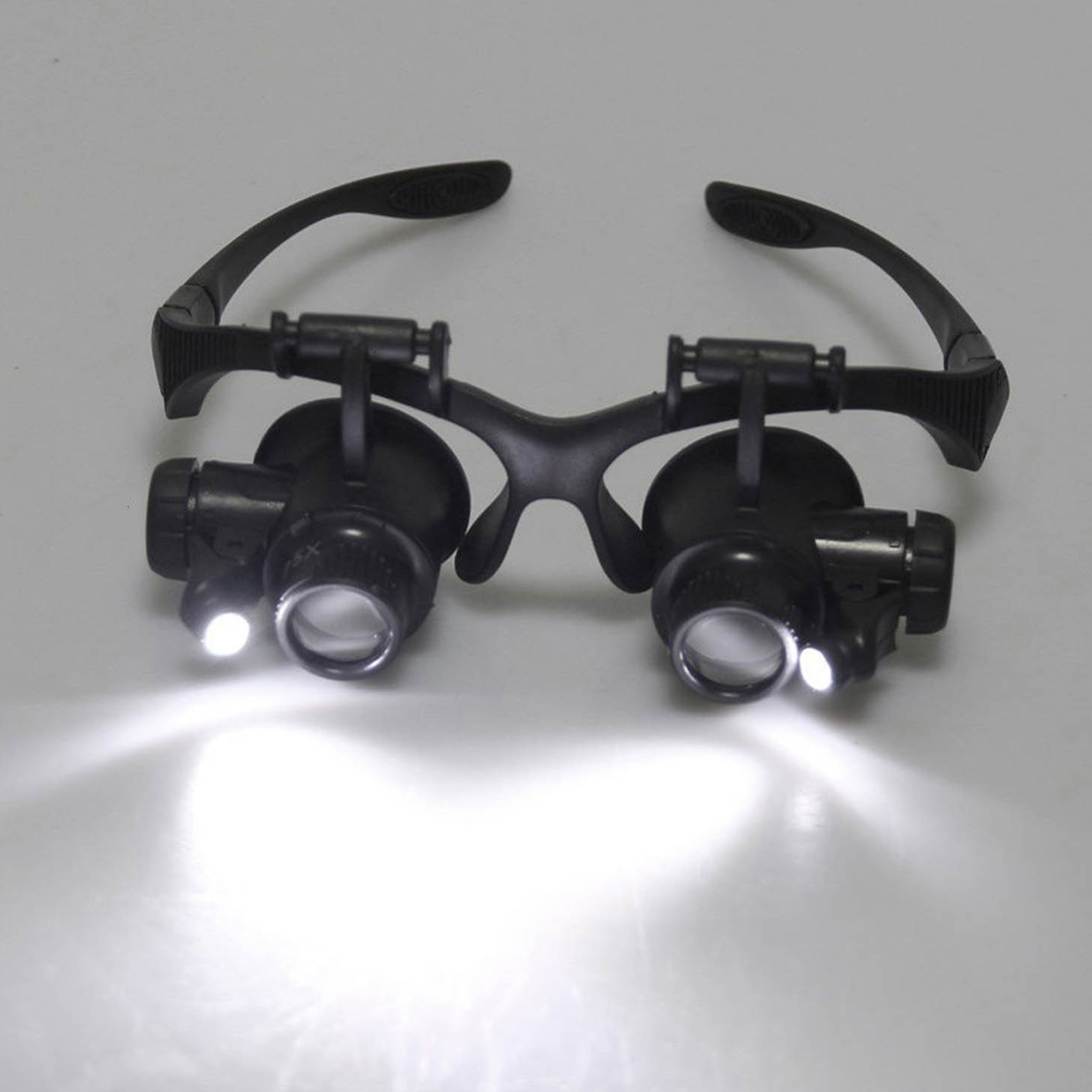 Lupas de ojos con luz LED, lup - Eyelash Extension With Glasses reseña y precio