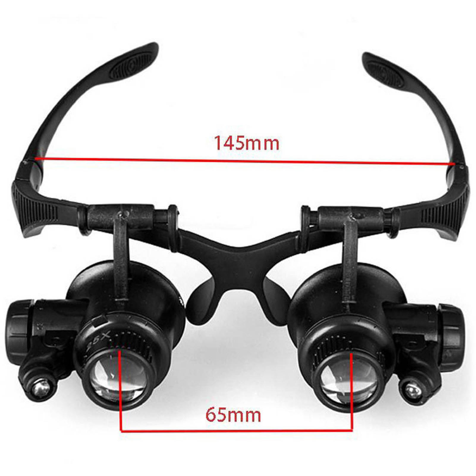 Lupas de ojos con luz LED, lup - Eyelash Extension With Glasses reseña y precio