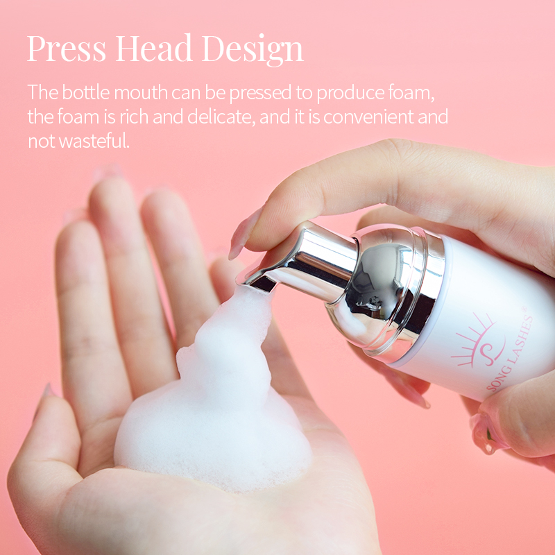 Extensión de pestañas de alta  - Eyelash Extension Foam Cleanser reseña y precio