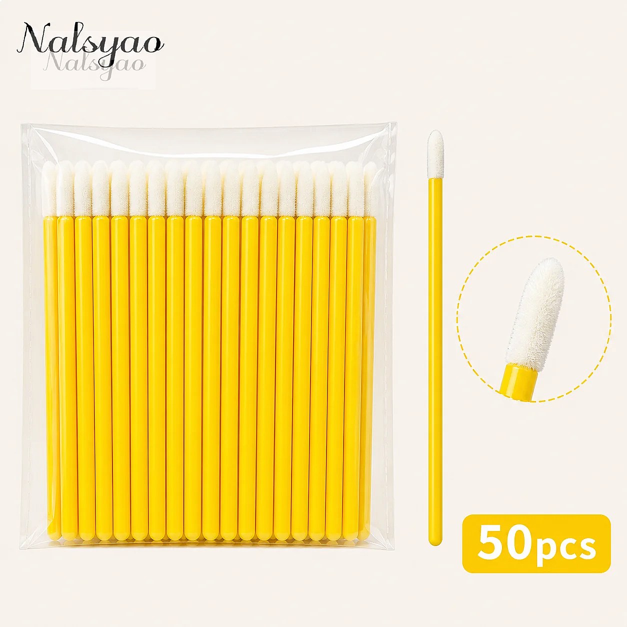 50/500 piezas de aplicadores d - Eyelash Extension Eyeliner reseña y precio