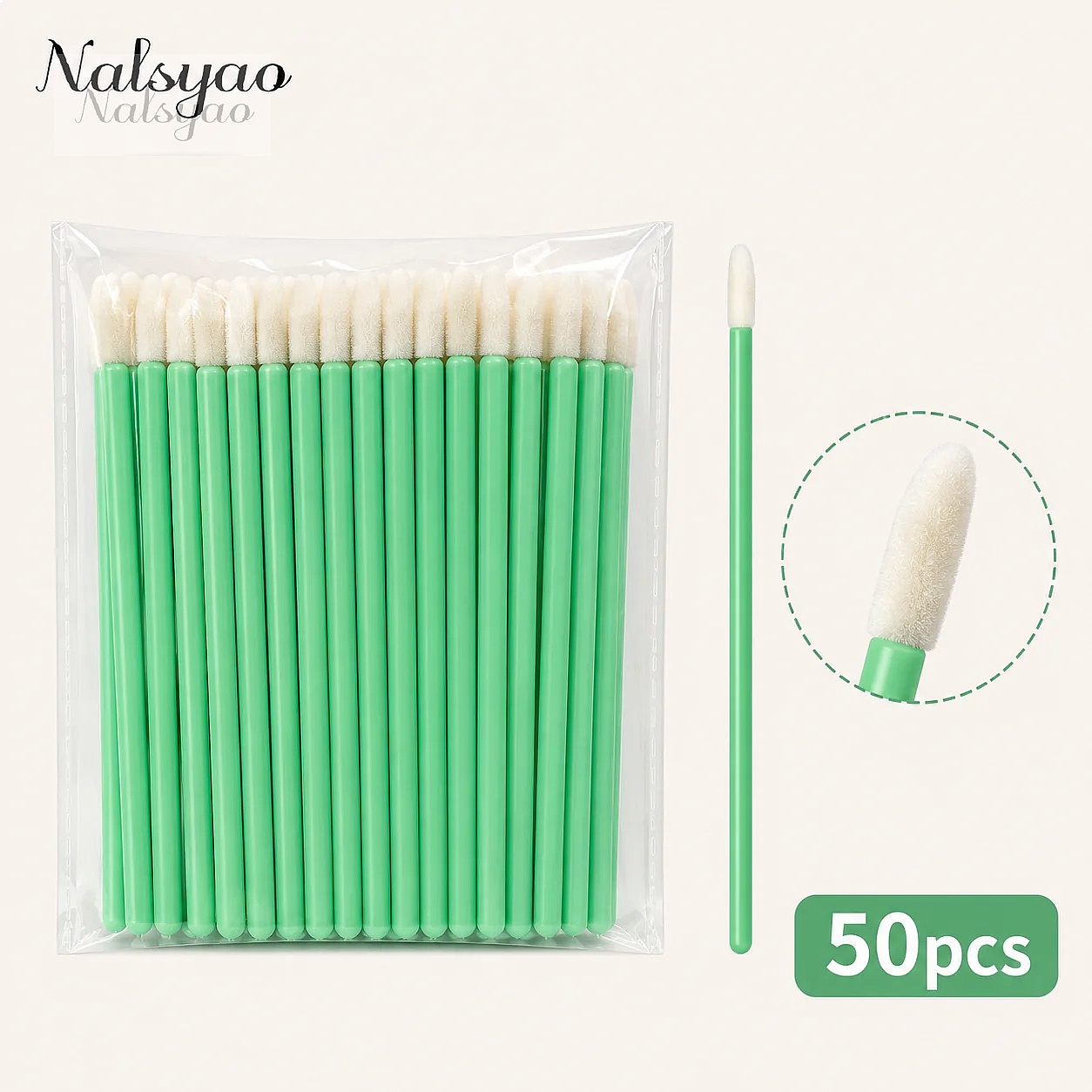 50/500 piezas de aplicadores d - Eyelash Extension Eyeliner reseña y precio