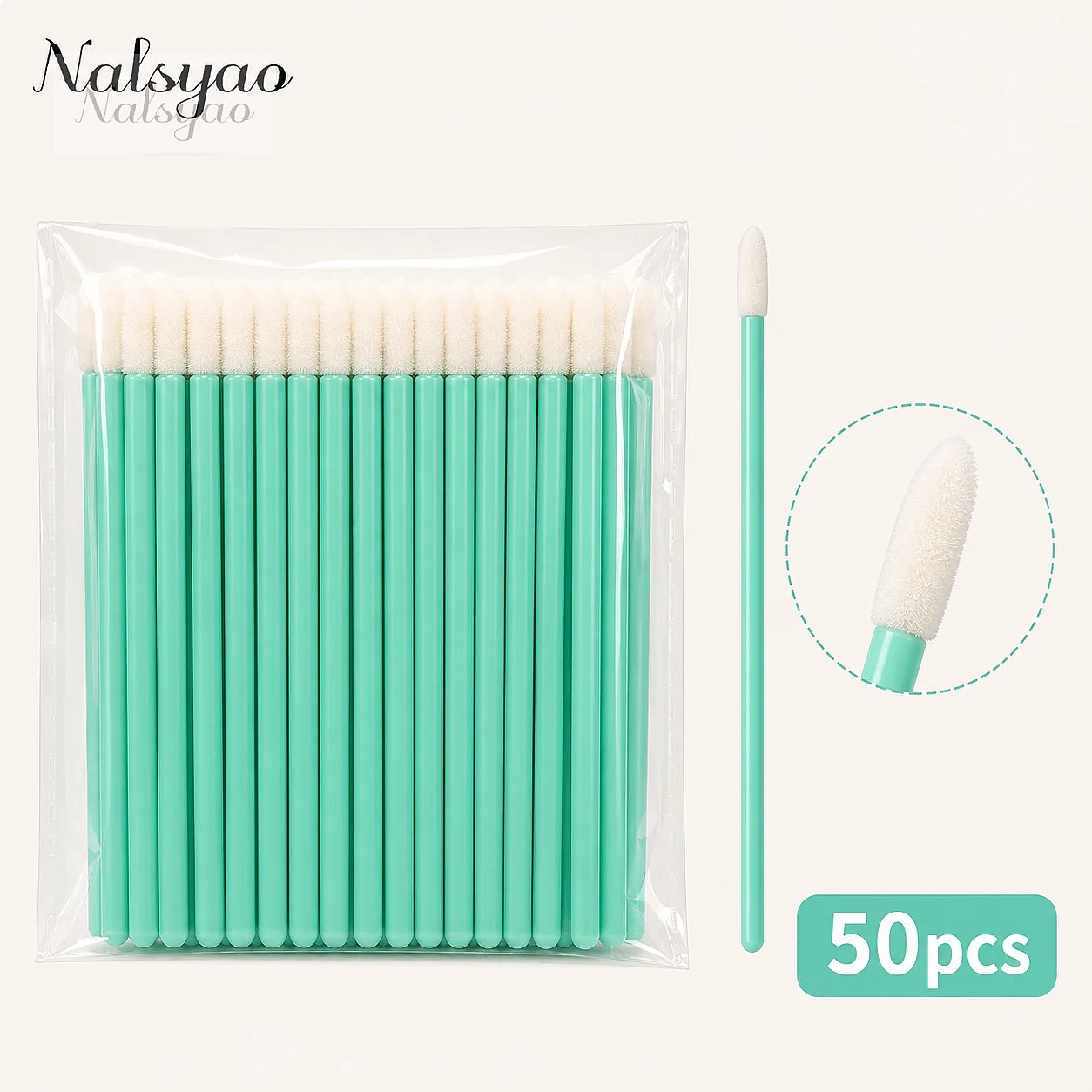 50/500 piezas de aplicadores d - Eyelash Extension Eyeliner reseña y precio