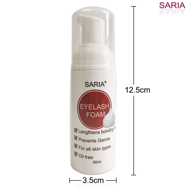 Champú para extensión de pesta - Eyelash Extension Foam Cleanser reseña y precio