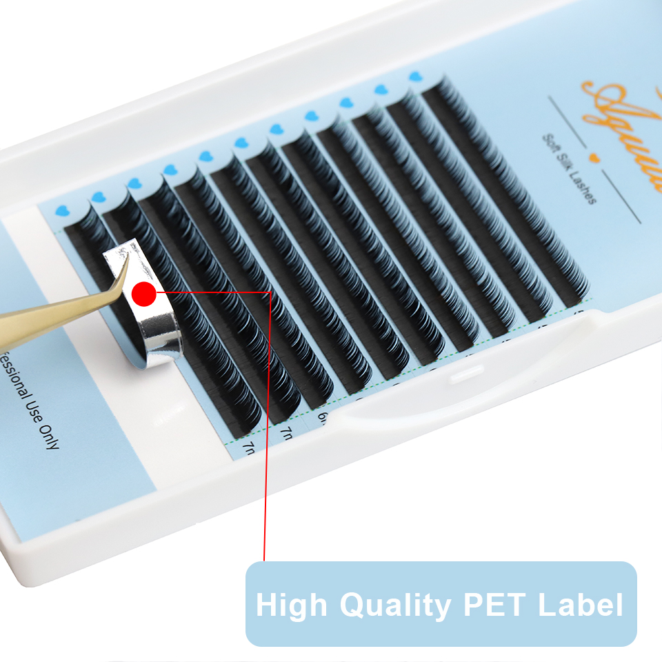AGUUD-pestañas individuales in - Individual Lash Tray reseña y precio